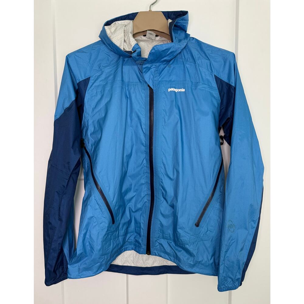 Patagonia Css Soft Shell Royal Blue Jacket Size M… - image 1